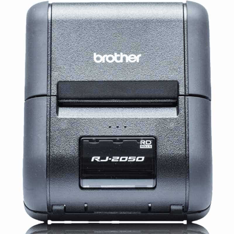 Przenośna drukarka paragonów Brother RJ-2050, 2-calowa (Bluetooth/MFi/Wi-Fi) RJ2050Z1 / z baterią, bez zasilacza
