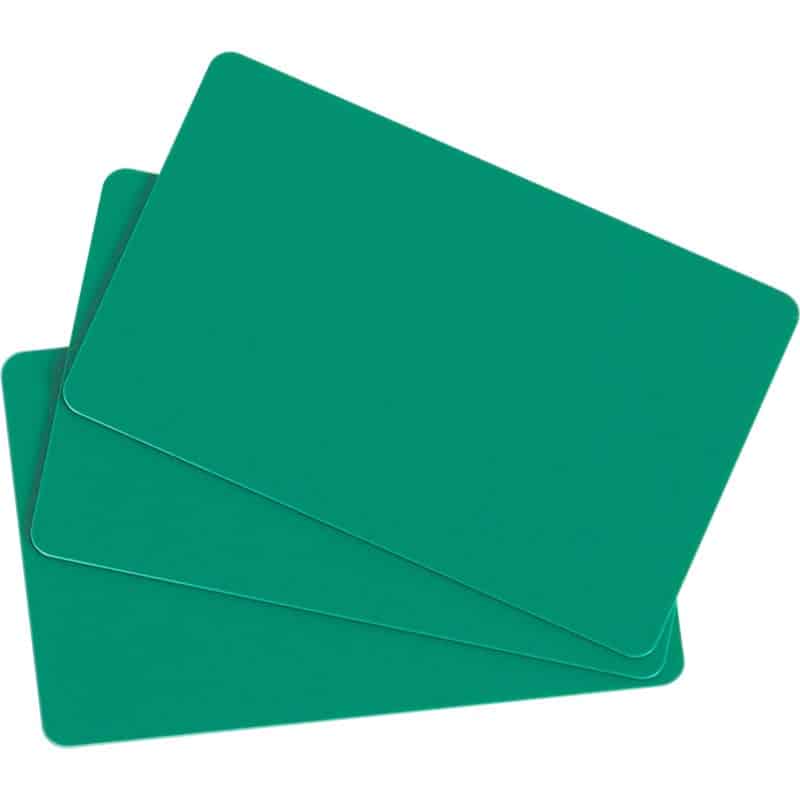 Karta plastikowa zielona do cenówek i etykiet C4401 (op. 100szt.)