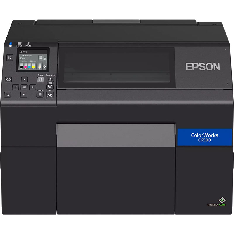 Drukarka etykiet kolorowych EPSON ColorWorks C6500Ae z obcinakiem C31CH77102